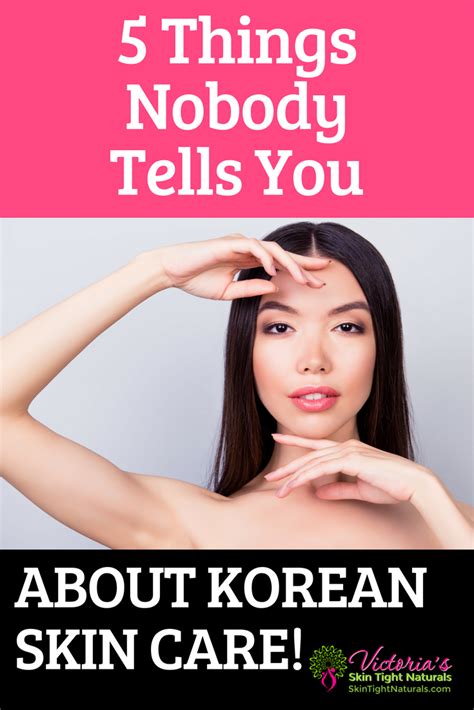 Korean Skincare Skin Tight Naturals Korean Skincare Skin Skin Care