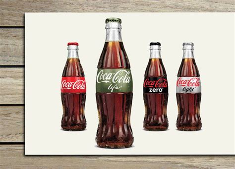 Coca Cola Life Dieline Design Branding And Packaging Inspiration