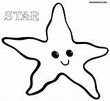 Star Coloring Sea Colouring Colorings sketch template