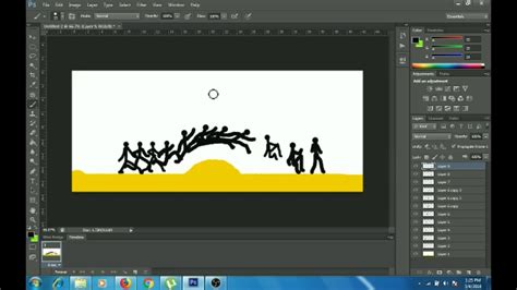 Adobe Photoshop Cs6 Tutorial How To Make A Simple Animation Youtube