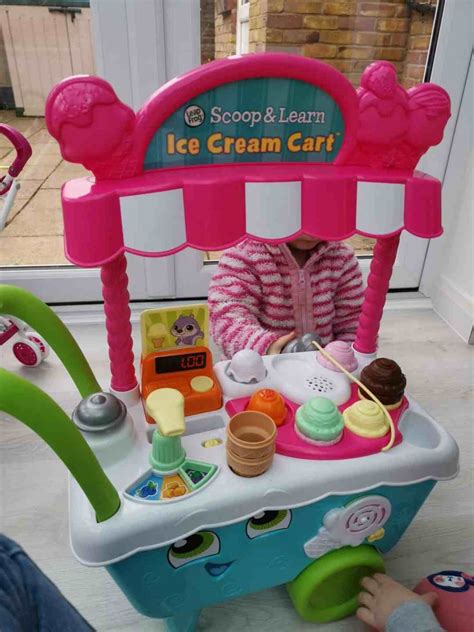 Leapfrog Scoop And Learn Ice Cream Cart Toy Review The Mummy Bubble