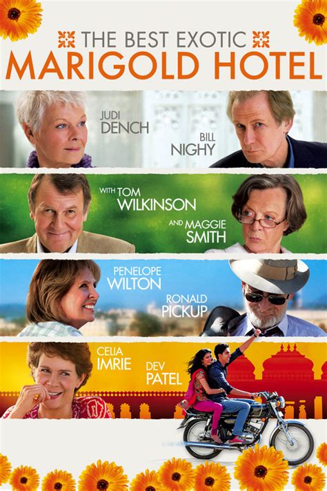 The screenplay, written by ol parker, is based on the 2004 novel these foolish things by novelist deborah moggach, and features an ensemble cast consisting of judi dench, celia imrie, bill nighy. The Best Exotic Marigold Hotel (2012) | FilmFed - Movies ...