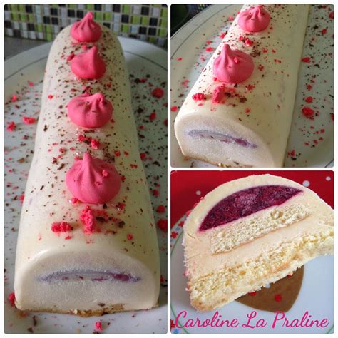 Caroline La Praline Bûche Tiramisù aux Fruits Rouges