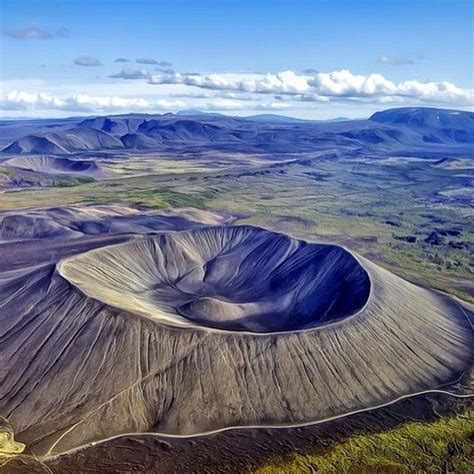 Hverfjall Crater Iceland Hverfjall Also Known As Hverfell Is A