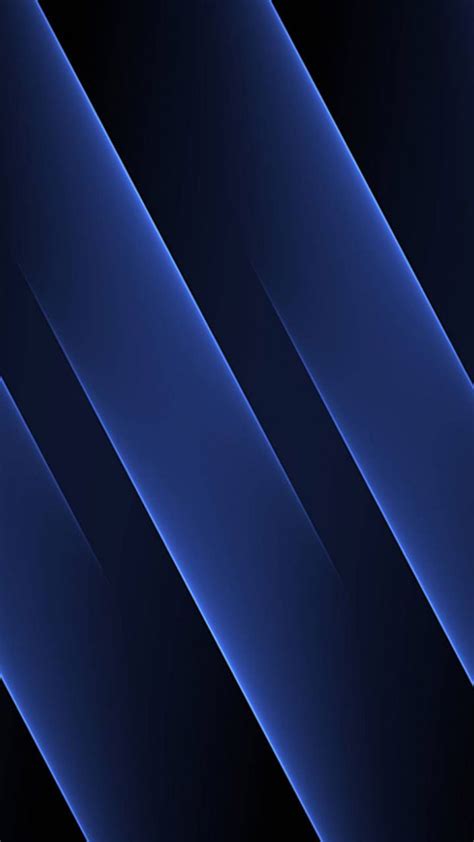 Abstract Blue Stripes Dark 720x1280 Wallpaper Blue