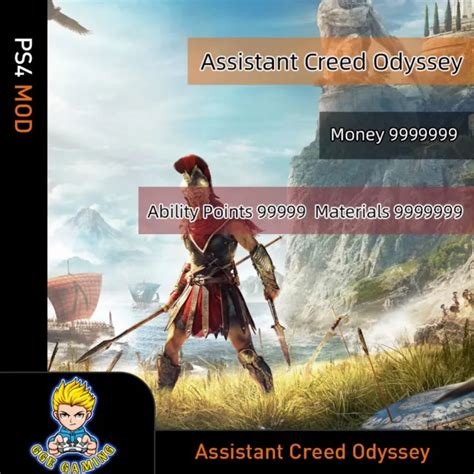 ASSASSIN S CREED ODYSSEY PS Mod Max Level Money Skill Points All