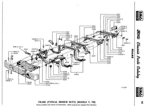53 56 Ford Truck Frame Diagram