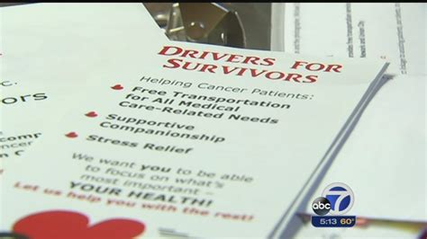 cancer survivor starts non profit to help other cancer patients with free rides abc7 san francisco
