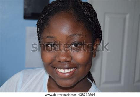 African Girl Smiling Stock Photo 438912604 Shutterstock