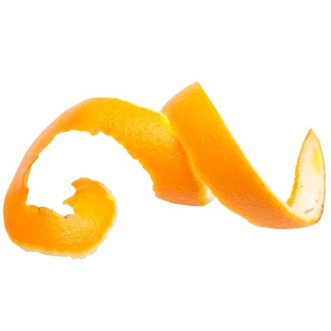 Sweet Orange Peel Ribbon Whole Citrus Aurantium L