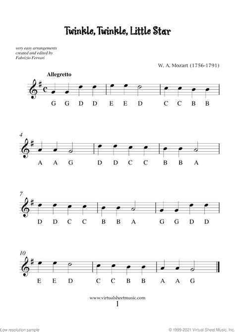 Very Easy Collection Part I Sheet Music For Alto Saxophone Solo