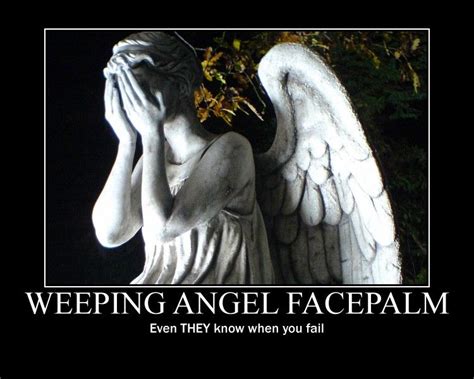Weeping Angel Facepalm By Legacyandcrok On Deviantart Weeping Angel Angel Doctor Who