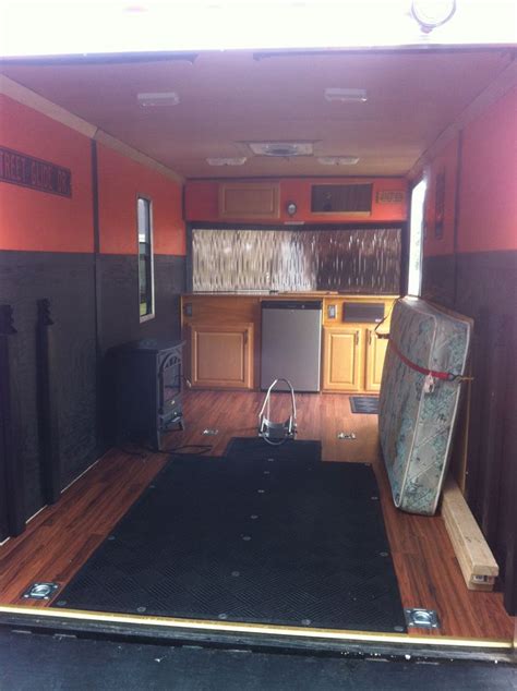 6x12 Enclosed Trailer Enclosed Trailer Camper Conversion Utility