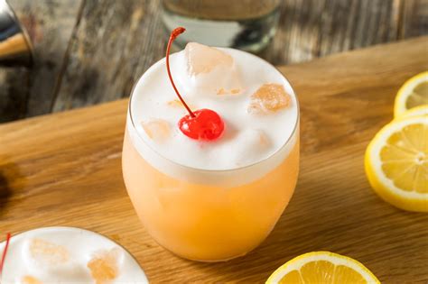 Classic Whiskey Sour Cocktail Savored Sips