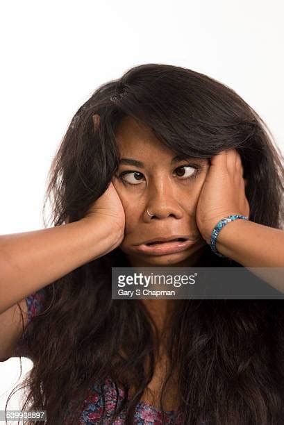 Woman Making Ugly Face Photos And Premium High Res Pictures Getty Images