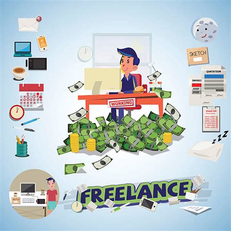 Freelance Work Clip Art Vector Images And Illustrations Istock