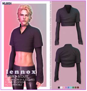 Unique Crop Tops Cc For Male Female Sims In Ts Snootysims