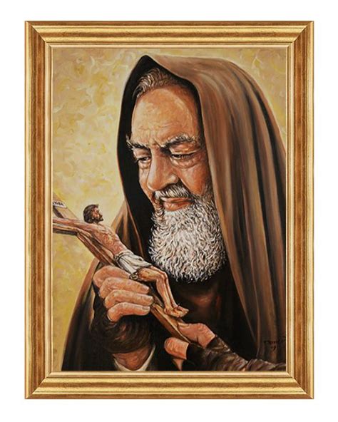Święty Ojciec Pio 06 Obraz Religijny Terrasantapl