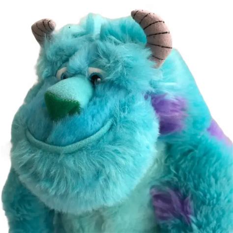 Walt Disney Monsters Inc Sully Soft Toy Plush Blue Purple Dots Fur 12 In Tall 3519 Picclick