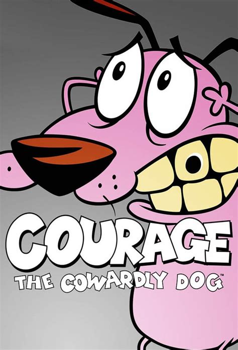 Courage The Cowardly Dog Poster Cartoon Network Shows Cartoon