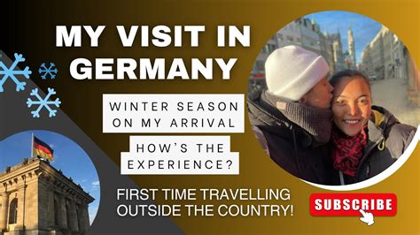 My Visit In Germany Part 1 Visiting My German Spouse 🇩🇪🌈 Winter