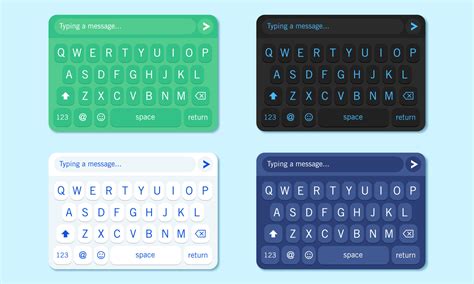 Mobile Keyboard Vector Art Icons And Graphics For Free Download