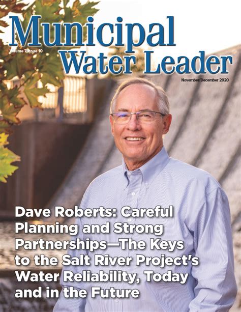 Volume 7 Issue 10 Novemberdecember 2020 Municipal Water Leader Magazine