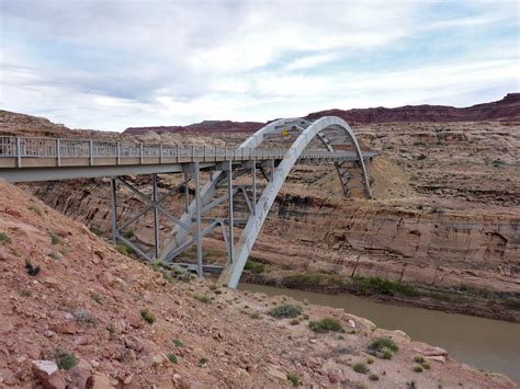 Colorado River Bridge Hite Glen Canyon National Recreation Area Utah
