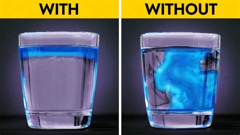 Density Of Water Cool Bright Experiments You Can Do At Home Youtube