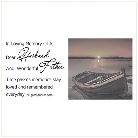 In Memory Of A Husband And Wonderful Father Fathers Day In Heaven