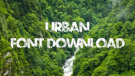 Urban Jungle Font Adding A Touch Of Nature To Your Designs