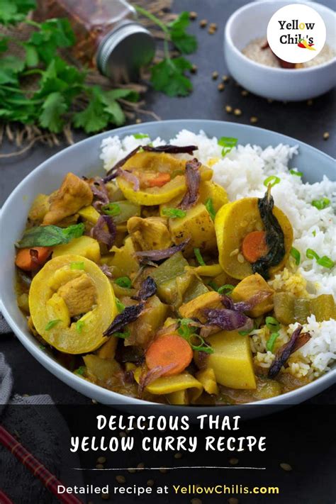 Thai Yellow Hen Curry Recipe Information Treasure