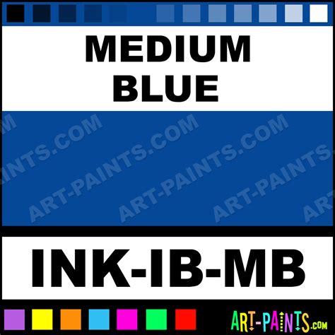 Medium Blue Ink Tattoo Ink Paints Ink Ib Mb Medium Blue Paint