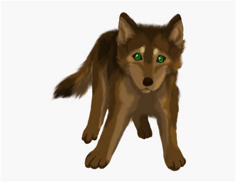 Pup By Windwolf Anime White Wolf Pup Free Transparent
