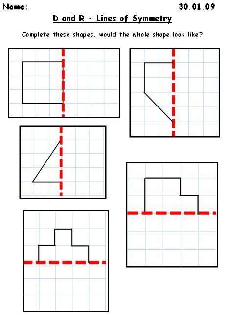 Lines Of Symmetry Worksheet Pdf Kidsworksheetfun