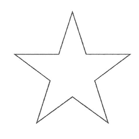 Star Coloring Pages For Childrens Printable For Free