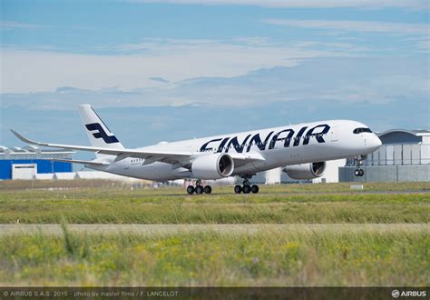 Photo Finnairs First A350 Xwb Makes Its Maiden Flight Airlive