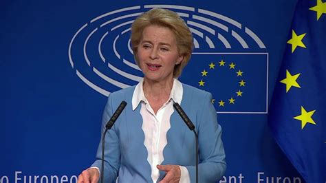 When european commission president ursula von der leyen was left standing because of a lack of chairs in turkey this week, she reacted with an audible erm. Ursula Von der Leyen - YouTube