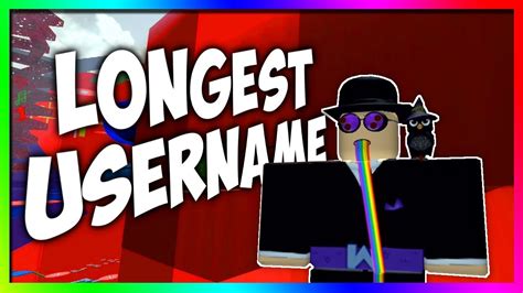 Who Has The Longest Rare Username On Roblox Youtube
