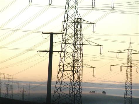Power Supply Lines Free Stock Photo Freeimages