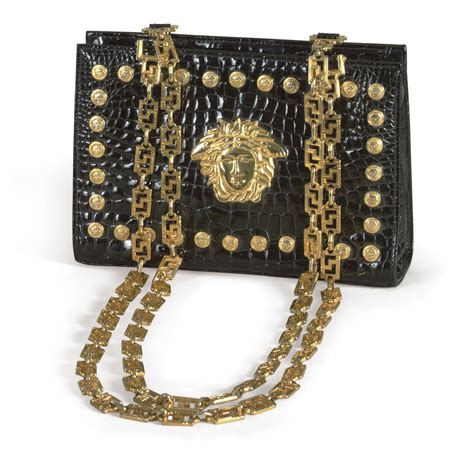 Gianni Versace 1946 1997 A Patent Leather Handbag Christies