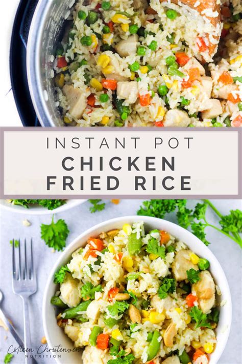 Some instant pots are hormonal teenagers it feels like and if you don't treat them a certain way they tell you straight in your face: The Easiest Instant Pot Chicken Fried Rice | Recipe ...