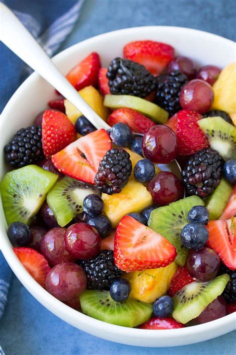 Fruit salad with poppy seed dressing (whole foods market). The BEST Fruit Salad Recipe with Honey Lime Dressing! This ...