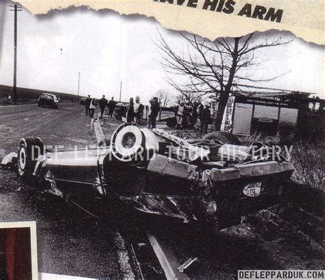Def Leppard History 31st December 1984 Rick Allens Car Accident In