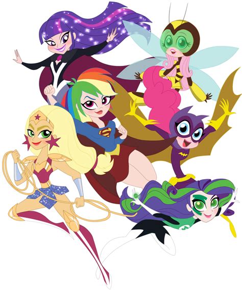 Dc Super Equestria Girls By Rosesweety On Deviantart My Little Pony