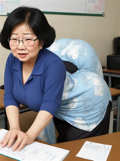 High Resolution Image Converter Sexy Asian Teacher Granny With Humongous Booty