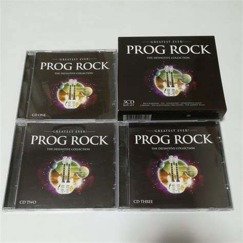 ヤフオク Greatest Ever Prog Rock 3枚組cd プログレ