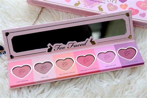 Too Faced Love Flush Blush Palette Review And Demo — Raincouver Beauty