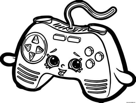 Xbox Controller Coloring Pages at GetColorings.com | Free printable