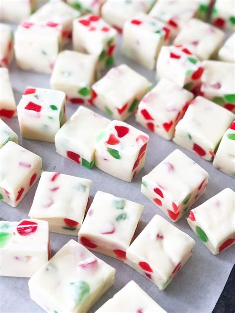 This Christmas Gumdrop Nougat Candy Is An Easy No Bake Treat Thats